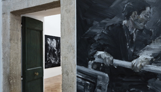 Roma pop e violenta secondo Yan Pei-Ming |